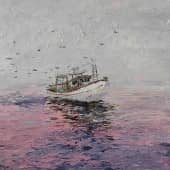 Розовое море