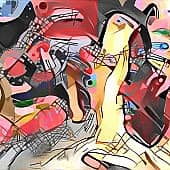 Линии. Кандинский tribute