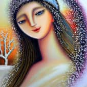 Серия картин "Снегурочки".