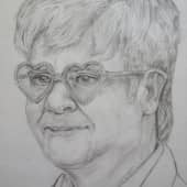 сэр Элтон Джон, портрет