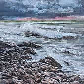 Вечер на Диком пляже. Севастополь