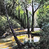 В зарослях леса