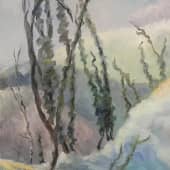 Кавказ. Внезапный снег.