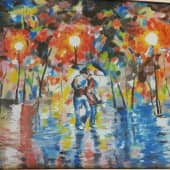 Л. Афремов. Свидание. Копия