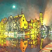 ночной город