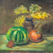 Натюрморт с тыквами