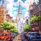 После дождя.