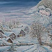 Кот и Мороз.