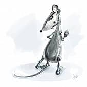 Крыса из нержавеющей стали