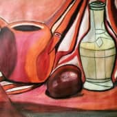 КОМПОЗИЦИЯ С ЯБЛОКОМ