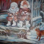 Зимние посиделки.