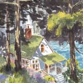 "В центре леса у реки"