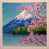 Фудзияма. Весна