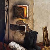 Русская печь - сердце простой деревенской избы