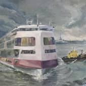 Река. Сцена из жизни