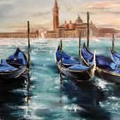 ВЕНЕЦИЯ. Скрипичные гифы гондол