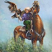 О хота с беркутом.