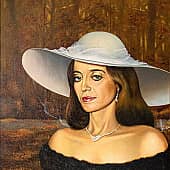 Портрет Ирины в осеннем лесу  Portrait of Irina in the autumn Forest