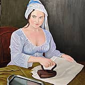 Гладильщица