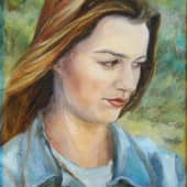 Девушка в джинсовой рубашке