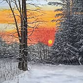 Зимний вечер