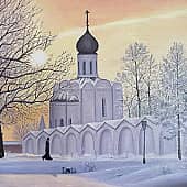 На молитву.