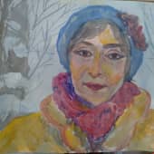 Автопортрет зимой