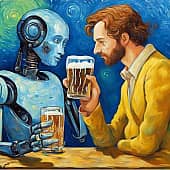 ПИВОВАР-робот с программой по искусству для бесед при дегустации