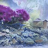 Цвет багульника