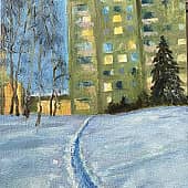 Зимний вечер