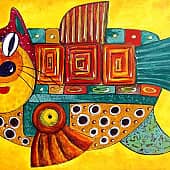 кот притворяется