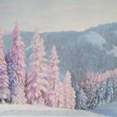 Тайга под снегом