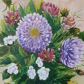 Последние краски осени.