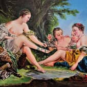 Диана после охоты (копия картины Буше)