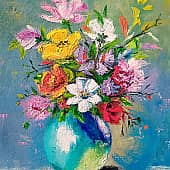 Яркий букет