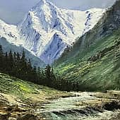 Горы Кавказа Ущелье Тютю-Баши