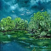 Грозовое небо мая. Родить грозу дано не каждой туче)