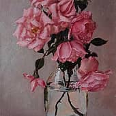 Розовый аромат