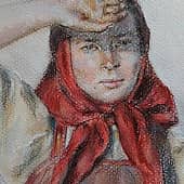 Крестьянка. Фрагмент