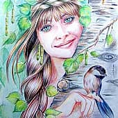 Девушка Весна