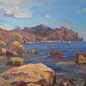 Кара-Даг. Этюд.