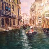 Венеция (по мот.раб.Мартина Риго Артего)