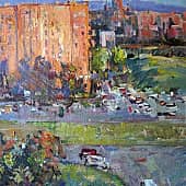 Вечернее солнце