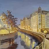 "Вечер", этюд