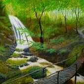 Крым, водопад Джур-Джур