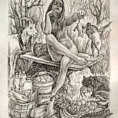 Рынок в хуторе Рябичёв