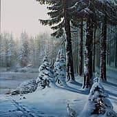 Зимний этюд.