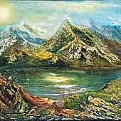 Горное озеро