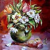 Букет садовых цветов