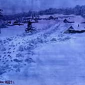 Ночь в деревне